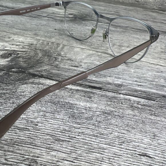 Ray-Ban RB 6365 2531 Eyeglasses 51 17 145mm Polished Taupe Metal FRAMES ONLY - Picture 11 of 15